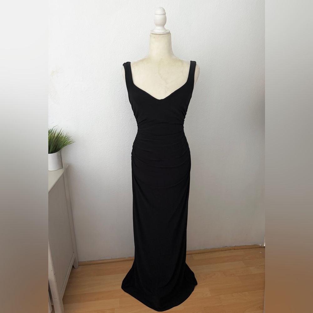 Laundry By Shelli Segal Elegant Black Maxi Dress